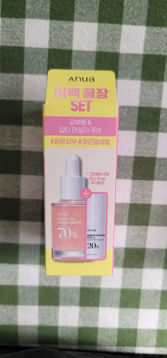 (새상품/미개봉) 아누아 복숭아 나이아신아마이드 세럼 30ml 기획