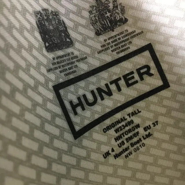 HUNTER 헌터 오리지널 톨 롱 부츠 240