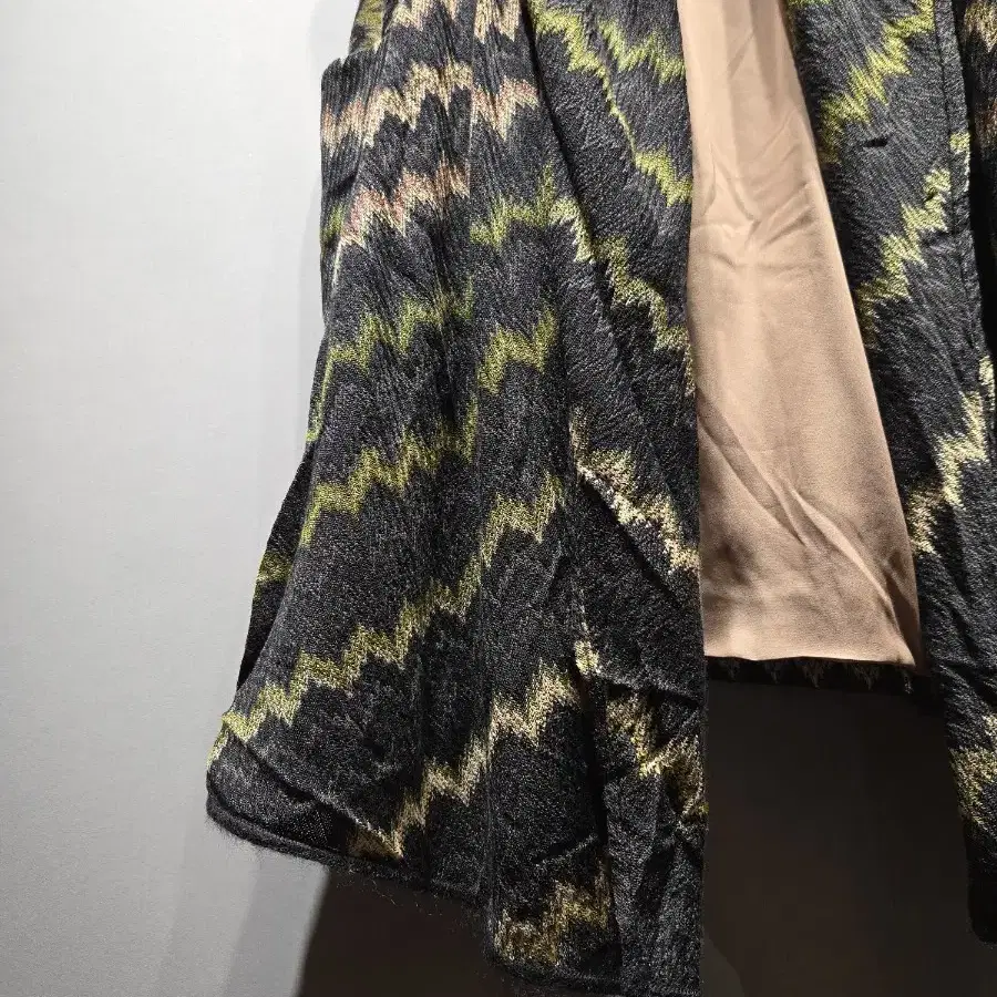 MISSONI 미쏘니 여성 울혼방 숄 롱 가디건 정품 미소니