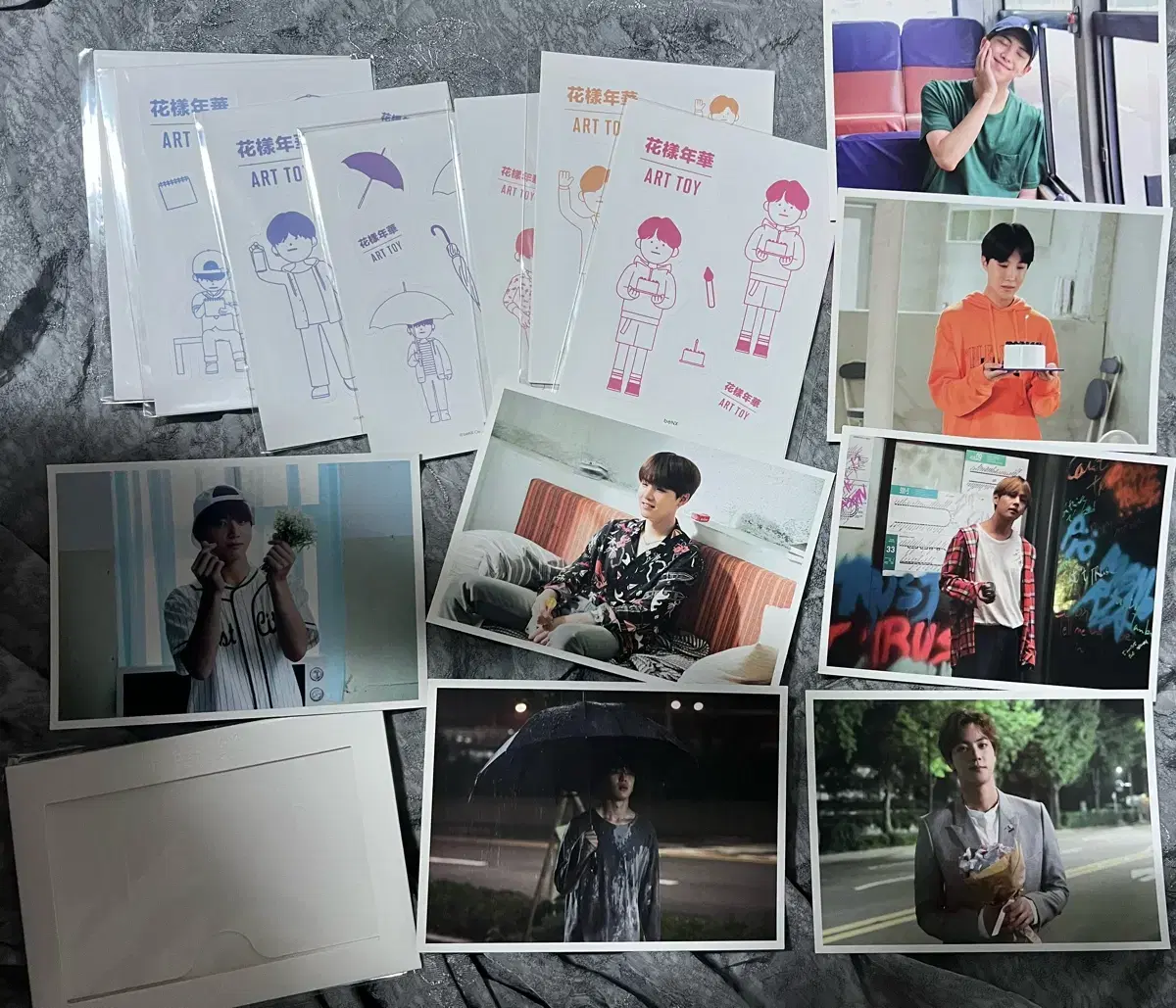 BTS Art Toy Hwayangyeonhwa Photo + Sticker Set in Bulk