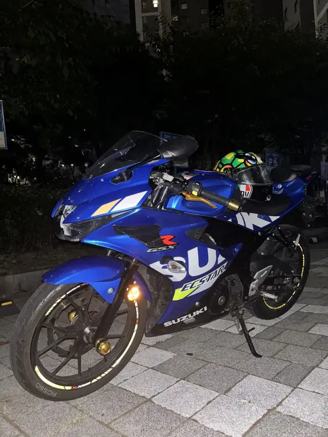 스즈키 gsxr-125 2020년식 무하자 요시무라 정품 마후라