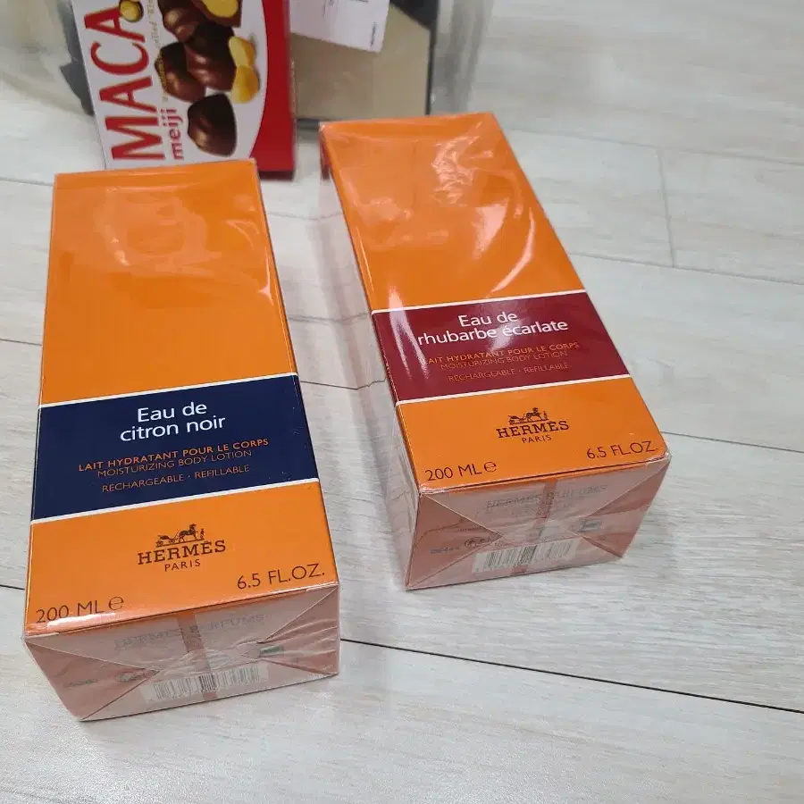 에르메스 Hermes Eau de 루바브 ecarlate 바디로션 200