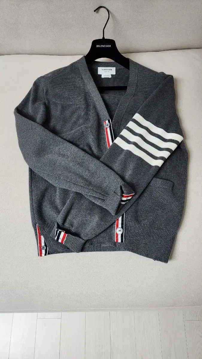 Thom Browne Cardigan L (100) Size 2 -Milanese Stitch