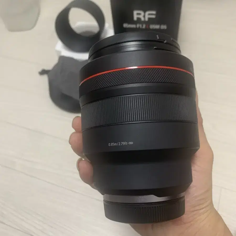 캐논랜즈RF85mmF1.2L  USM Ds 팝니다