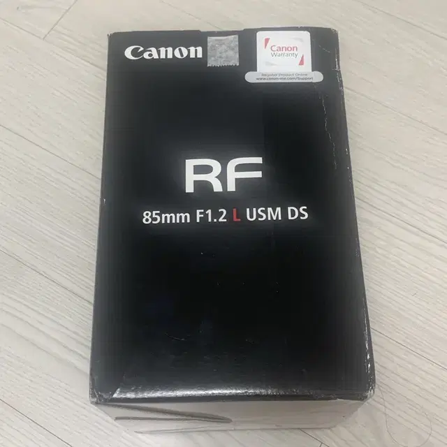 캐논랜즈RF85mmF1.2L  USM Ds 팝니다