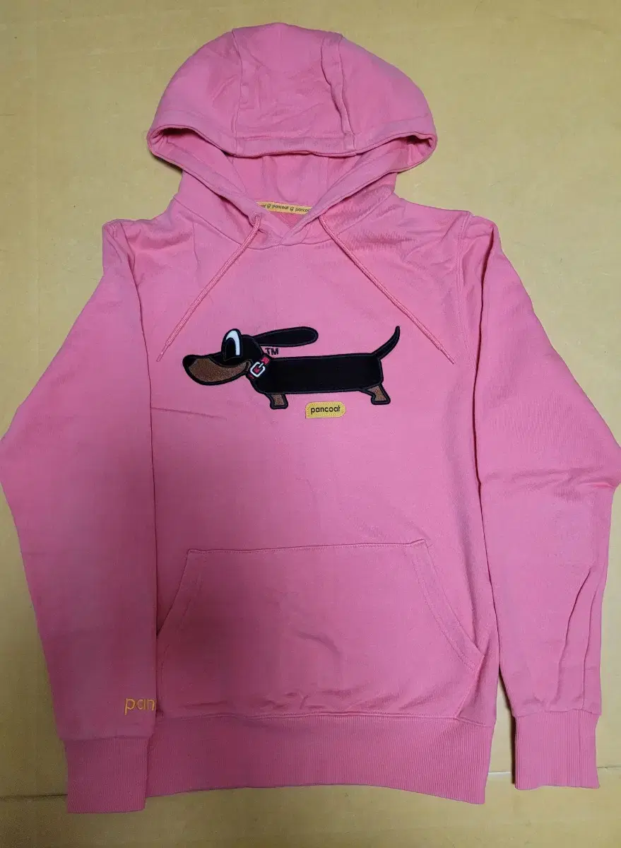 Pancot Dachshund Pink Hoodie XS 55