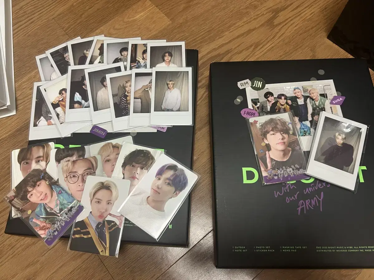 Full set of 2 bangtan deco kits