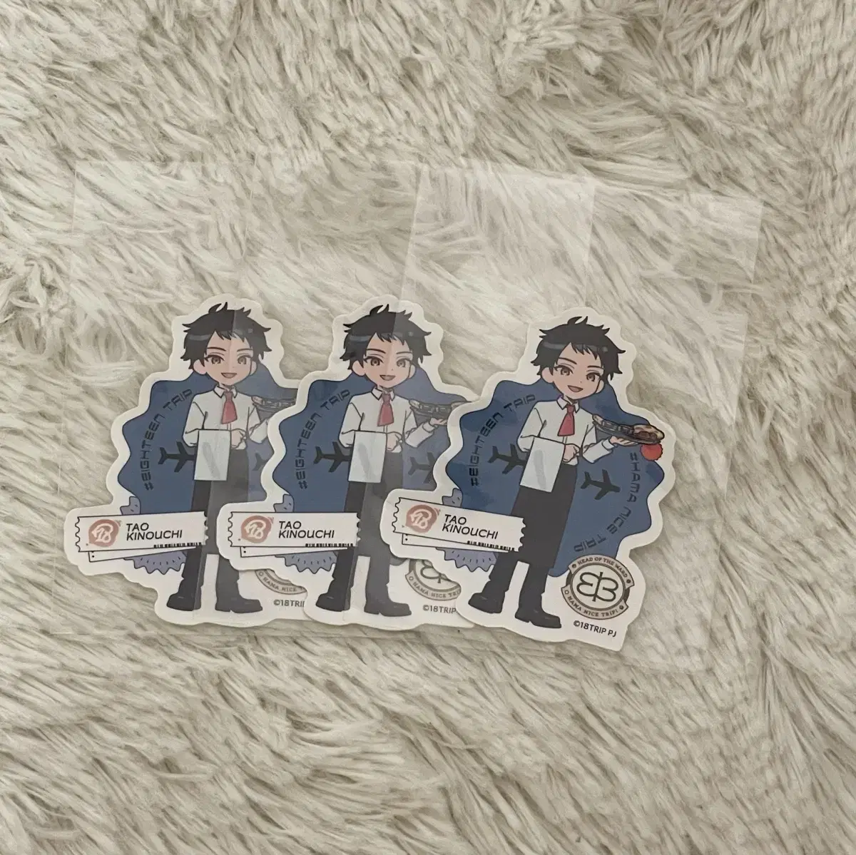 Eitri Kinouchi Tao Cafe Collaboration Sticker