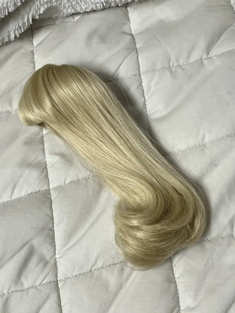 Sphere Jointed Doll USD C Curly Blonde Wig