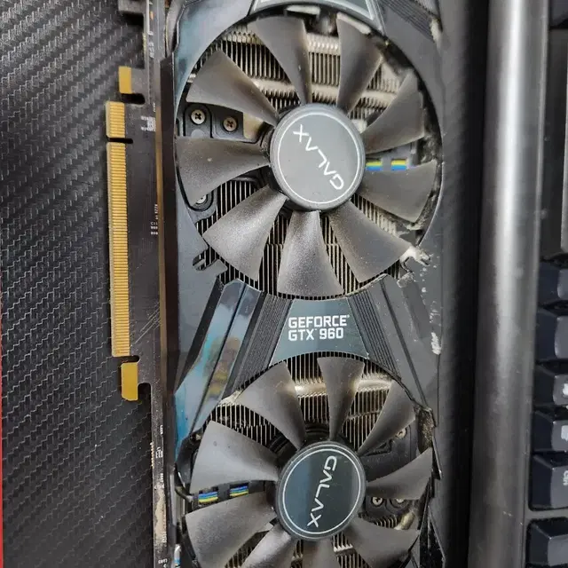 갤럭시 gtx960 2g 투팬 백플레이트