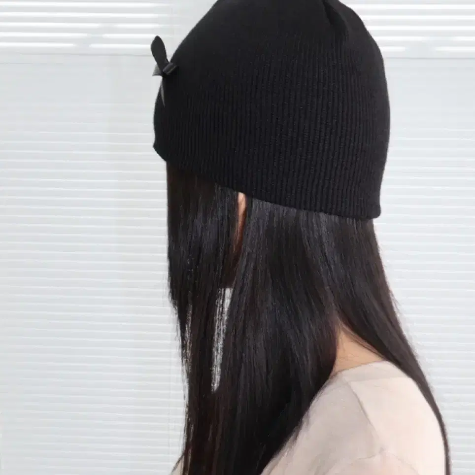 리본비니 ribbon beanie