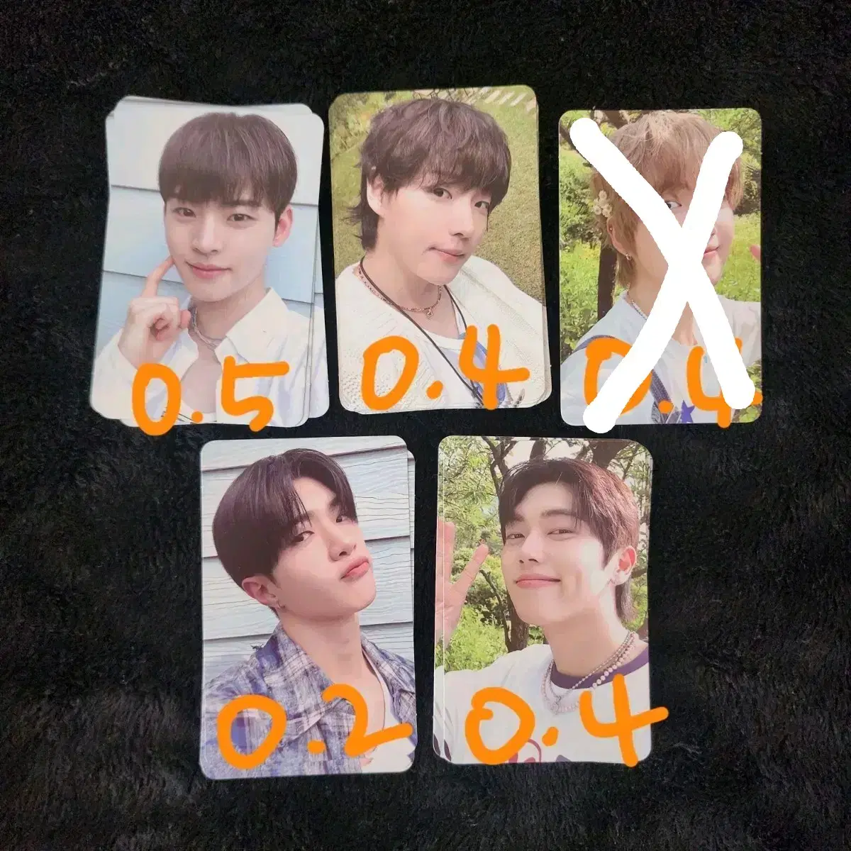 Onf infuse photocard wts.