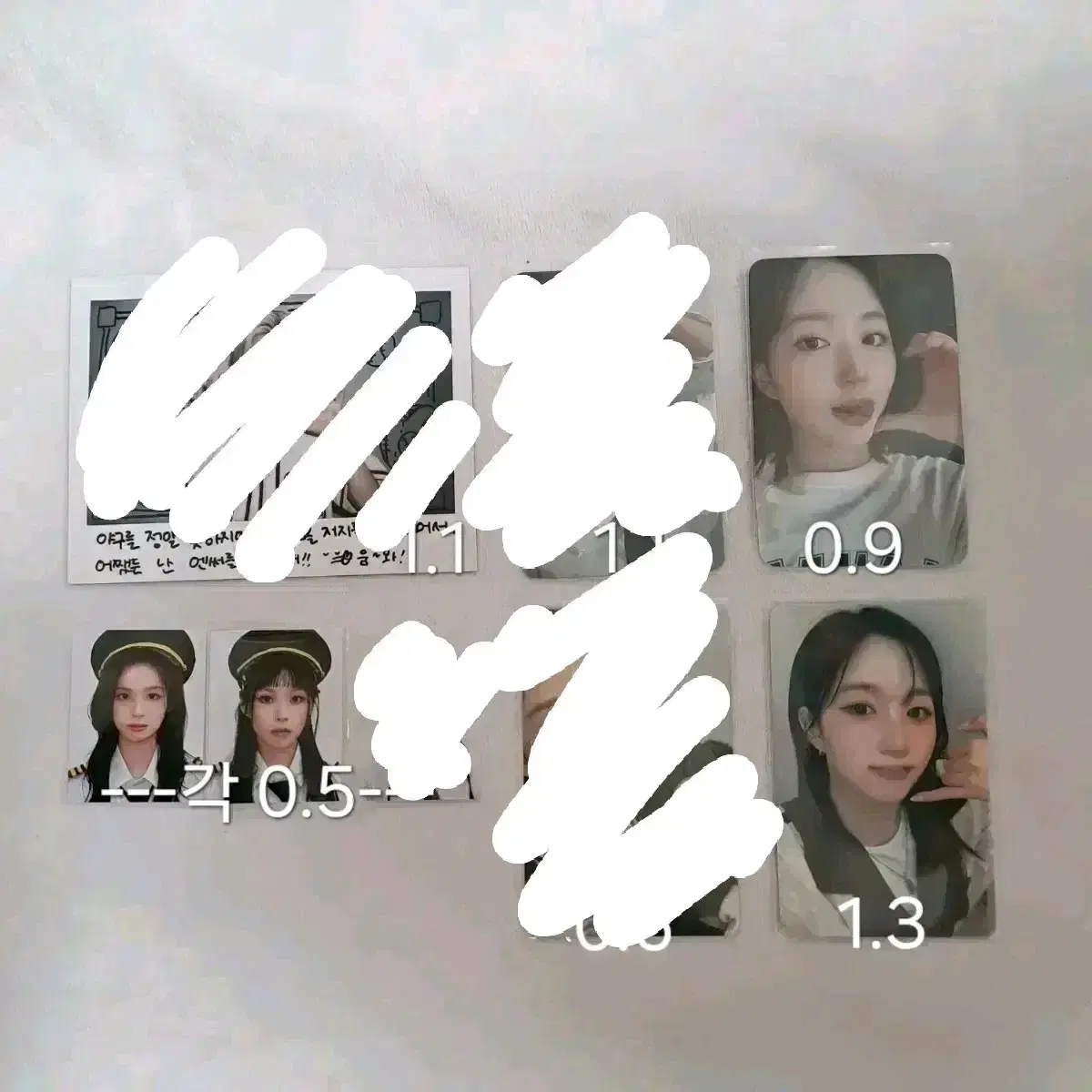 nmixx photocard 현물 unreleased photocard wts disposal nayeon sticker 증사 alpo 공방