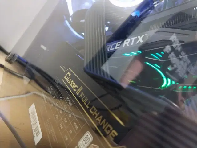 그래픽 카드 RTX3070 블랙에디션