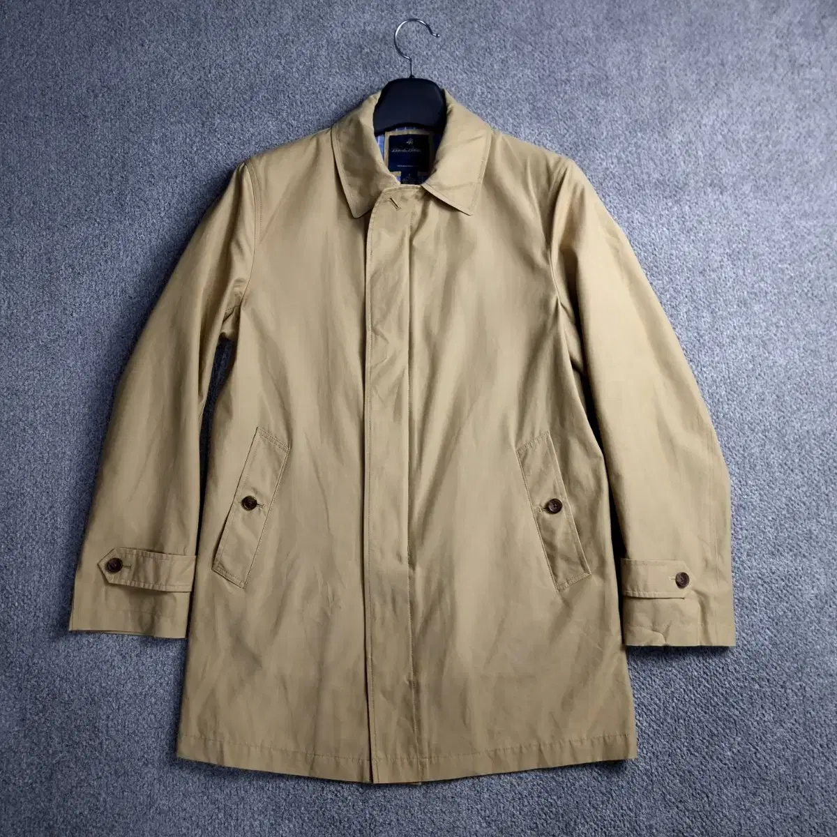 100 Brooks Brothers Beige Mac Coat