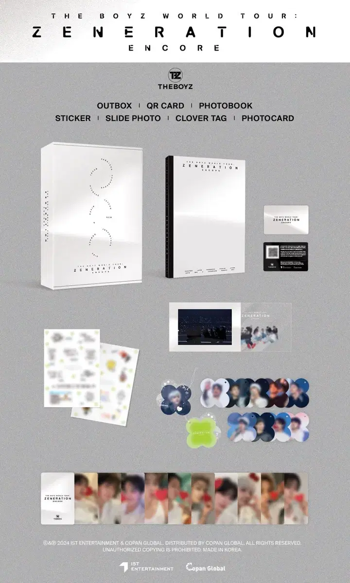 더보이즈 제너레이션 앙콘 QR DVD 미개봉