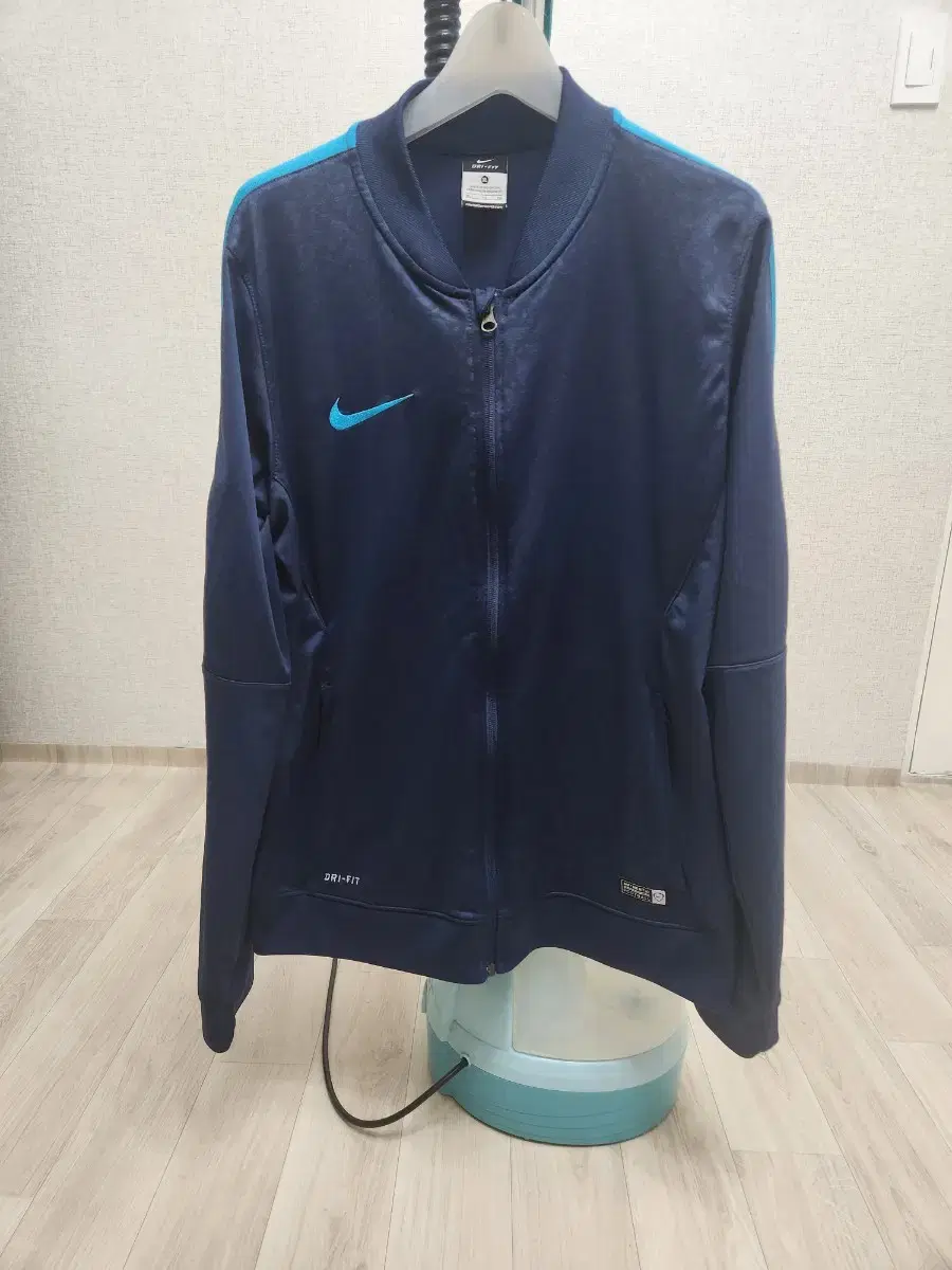 (105)XL Nike DryFit [Navy Blue] Track Top Jersey