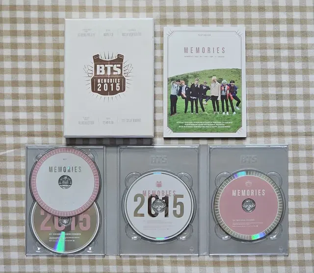 방탄 메모리즈 썸패 윙즈 럽셀 머스터 dvd 일괄