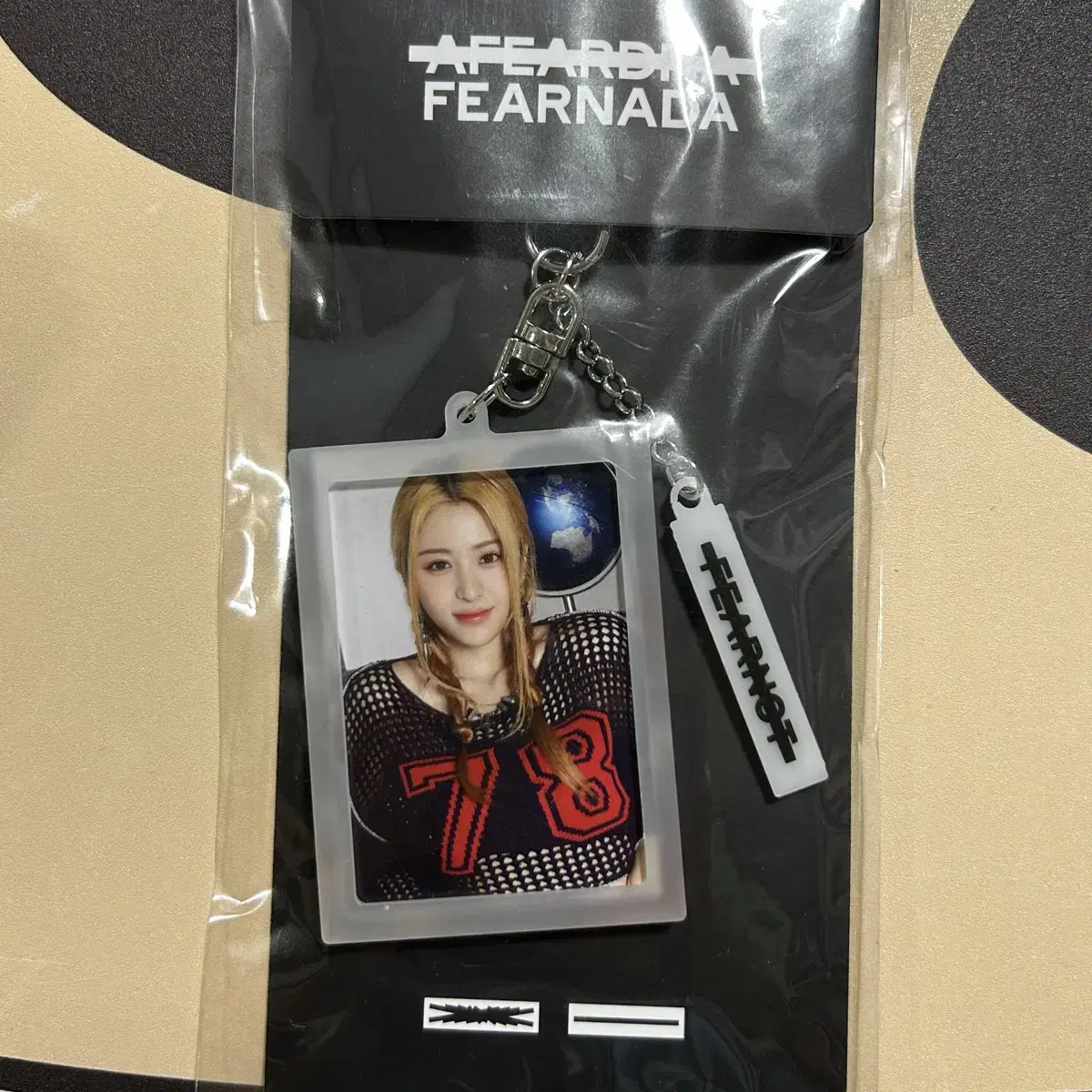 Le sserafim bloom huh yunjin keyring to sell.