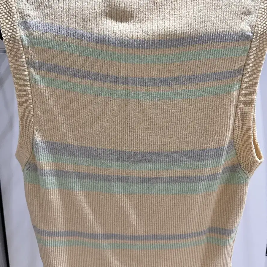 GROVE 그로브 TEESY VEST [YELLOW STRIPE]