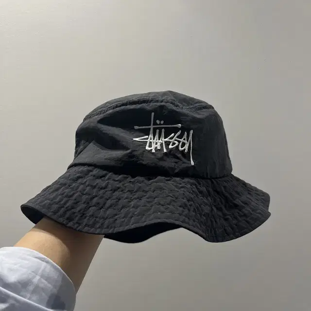 [옷장정리] stussy 스투시 피치드 나일론 베이직 버킷햇 블랙 L/X