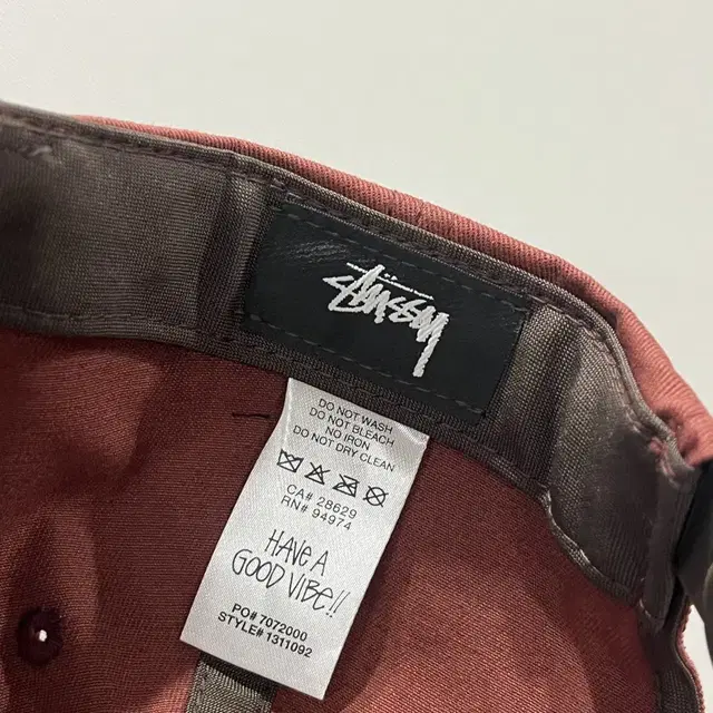 [옷장정리] stussy 스투시 S 심플 로고 볼탭 스냅백