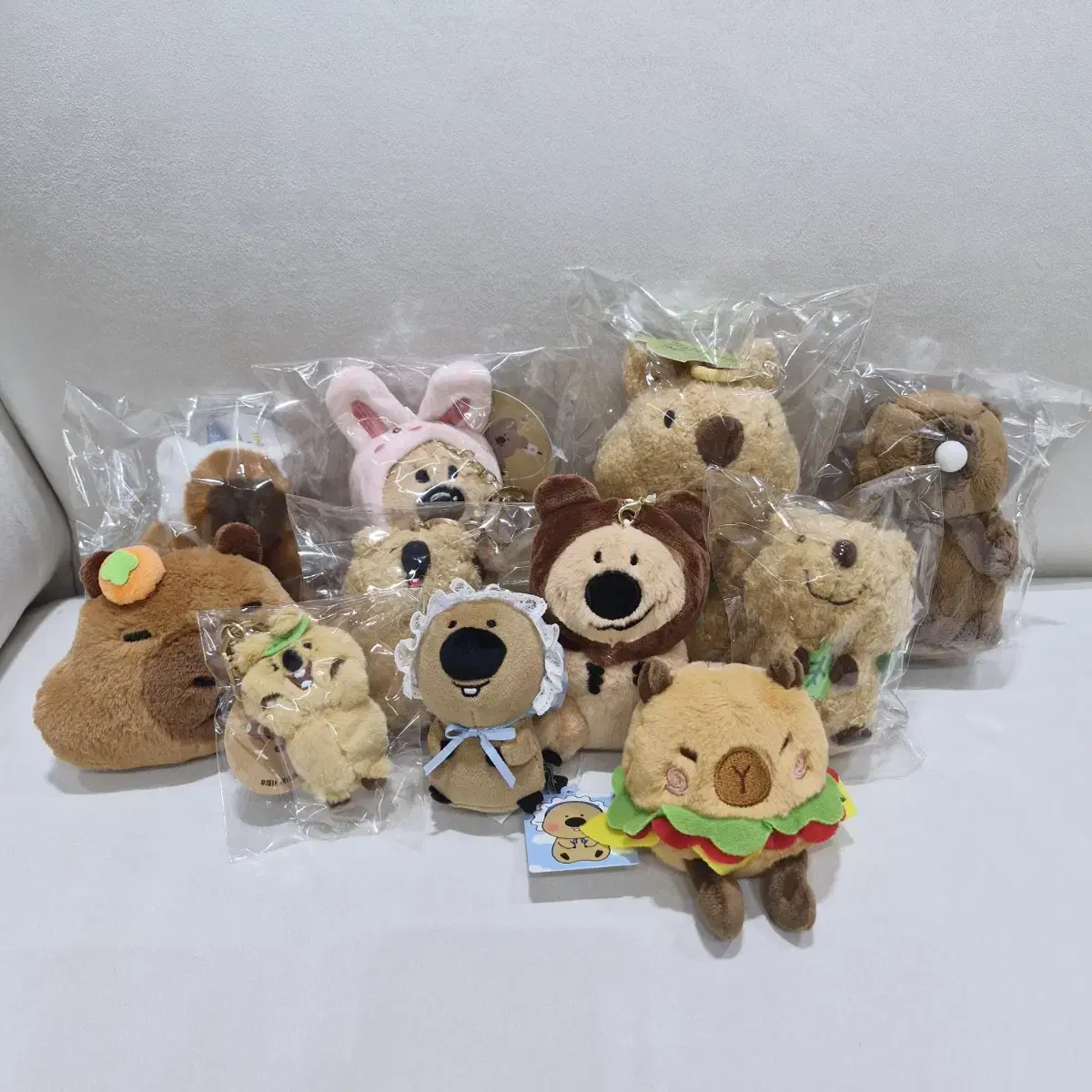 Quica Capybara keyring Bag Strap Collection [Genuine/New/Available] [Genuine/New/Available