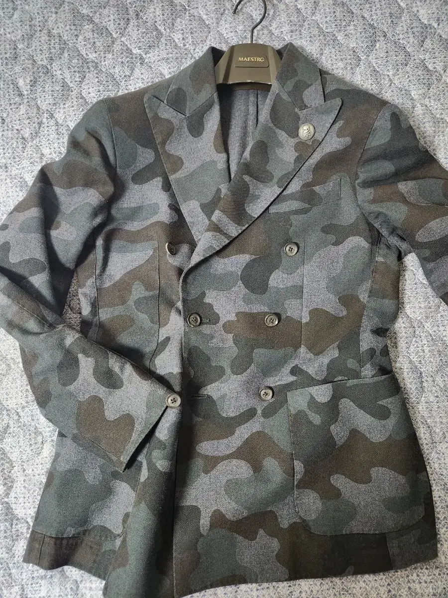 Hydrogen Camouflage Double Breasted Jacket (New100)