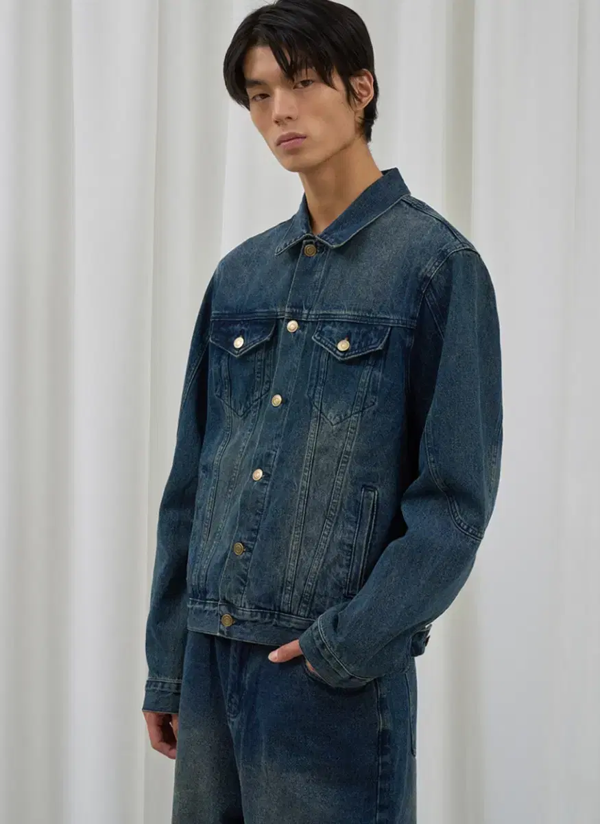 Partimento Vintage Denim Jacket