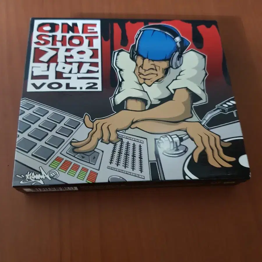 One Shot가요리믹스vol.2 댄스뮤직cd 코요테 백지영 피플크루 쿨