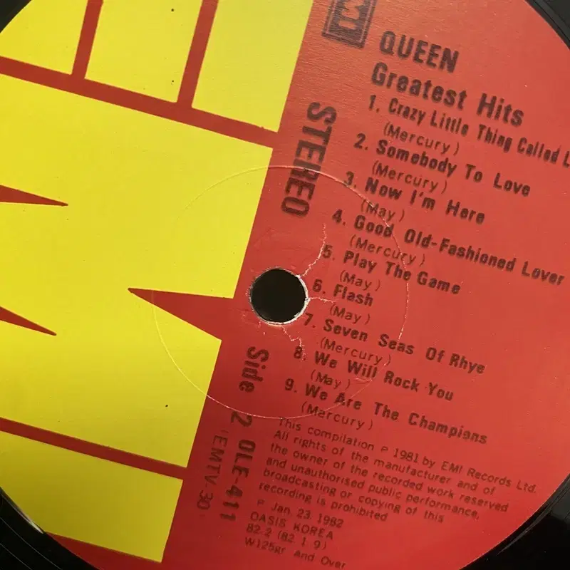 QUEEN GREATEST HITSI LP / C1083