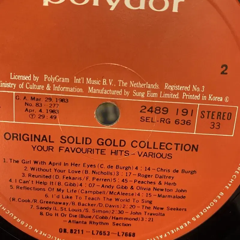 SOLID GOLD LP / C1207