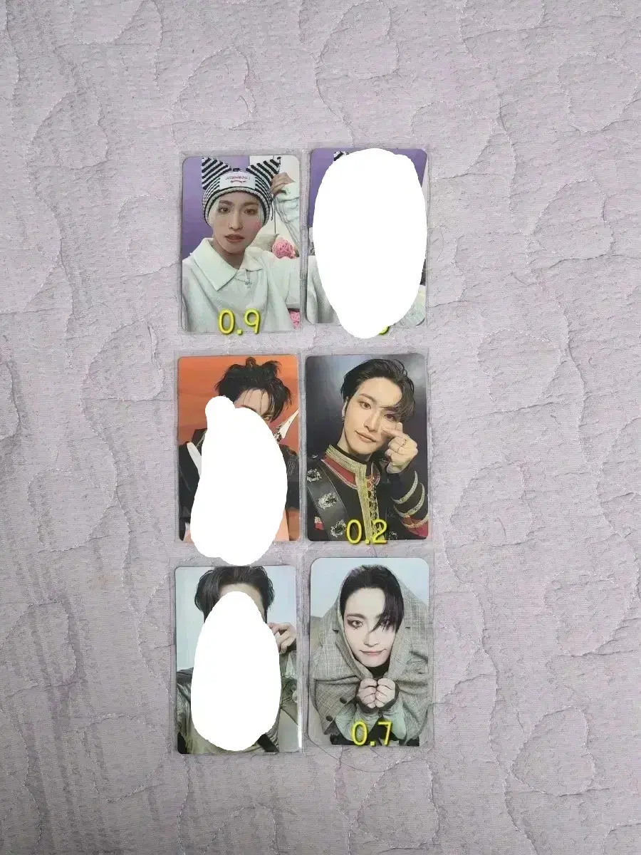 ateez seonghwa photocard wts Snow