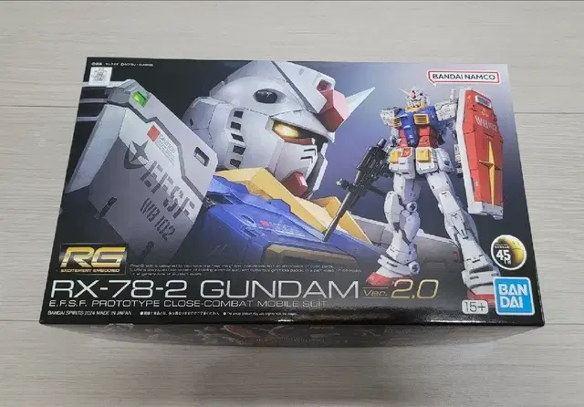 RG RX-78 퍼스트 건담 2.0 미개봉