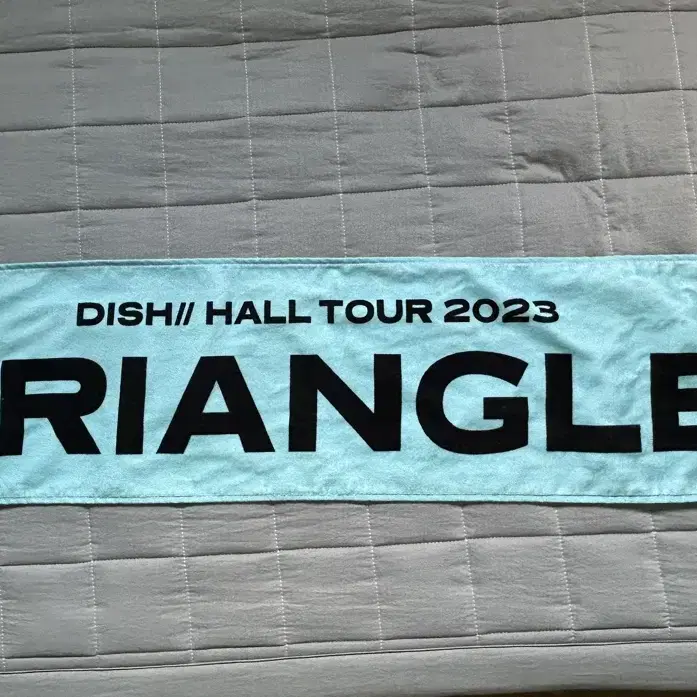 DISH// 딧슈 TRIANGLE TOUR 굿즈 타월