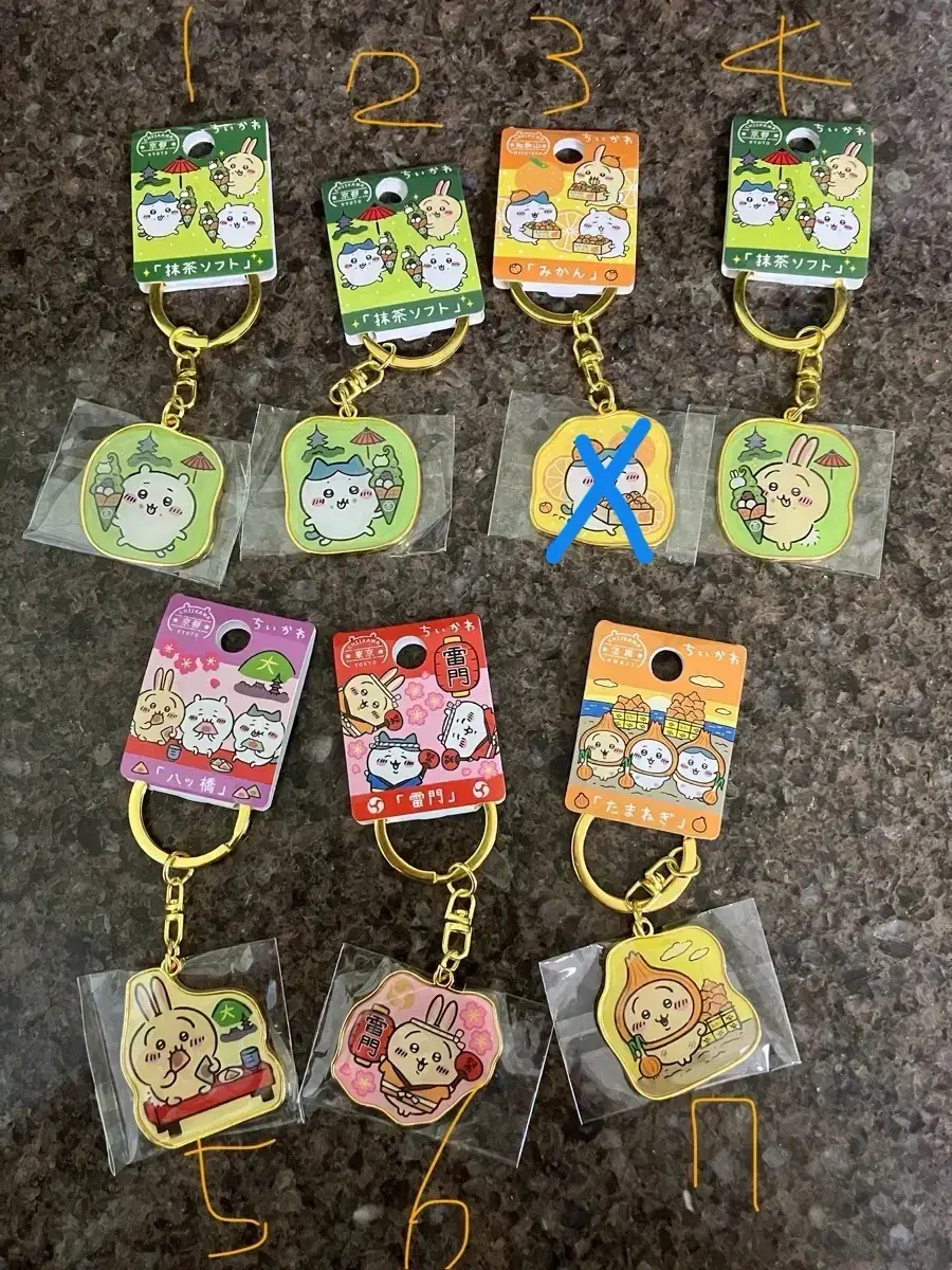 Chiikawa Area keyring Hachiware Usagi