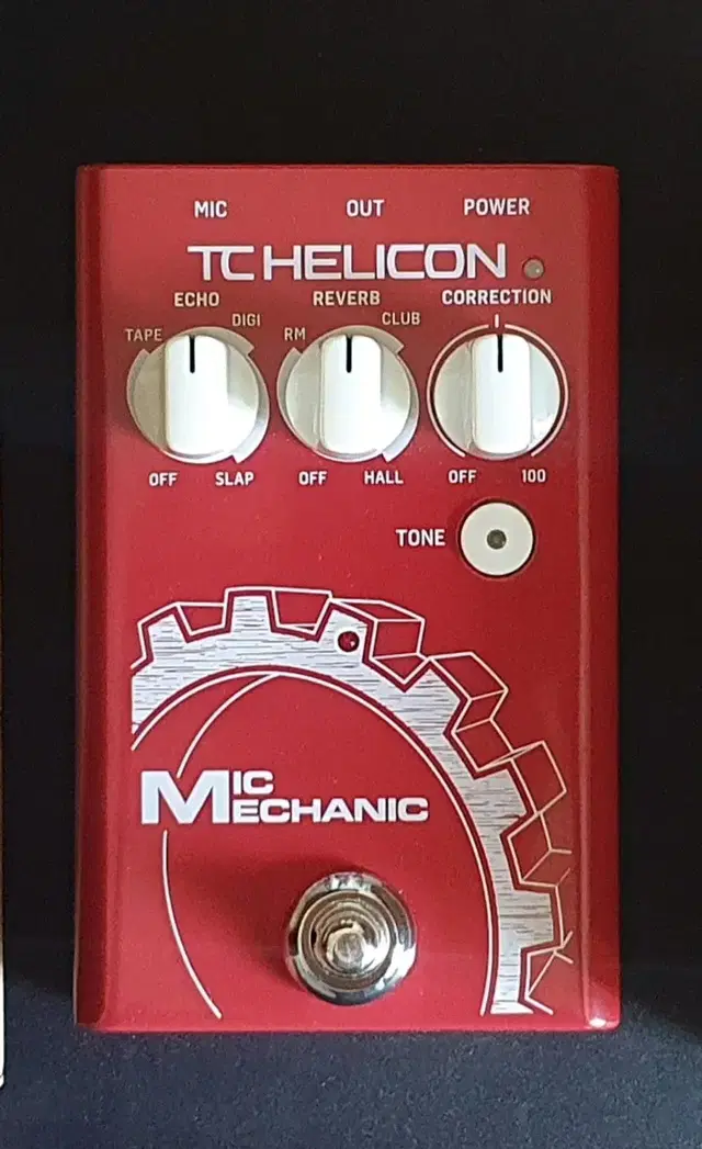 TCHelicon Mic Mechanic 2 보컬 에코 리버브 이펙터