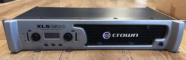 Crown 파워앰프 XLS1500 (525W x 2)