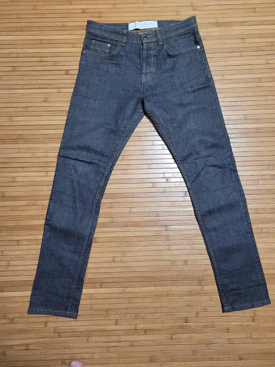 ZARA MAN Zara Black and Blue Selvedge Denim Jeans EUR38 USA30