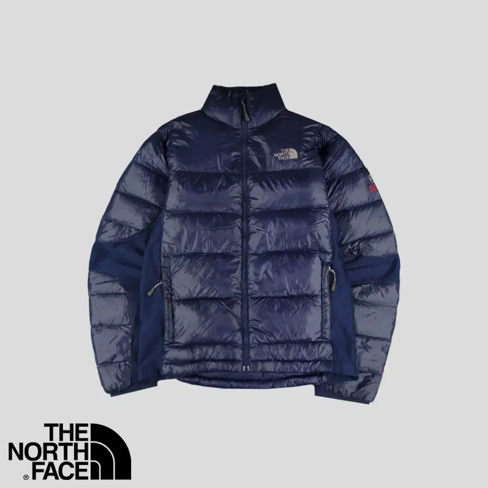 The North Face 800 Navy TontonEmbroidered Summit Series Pertex NylonRipstop Goose Down