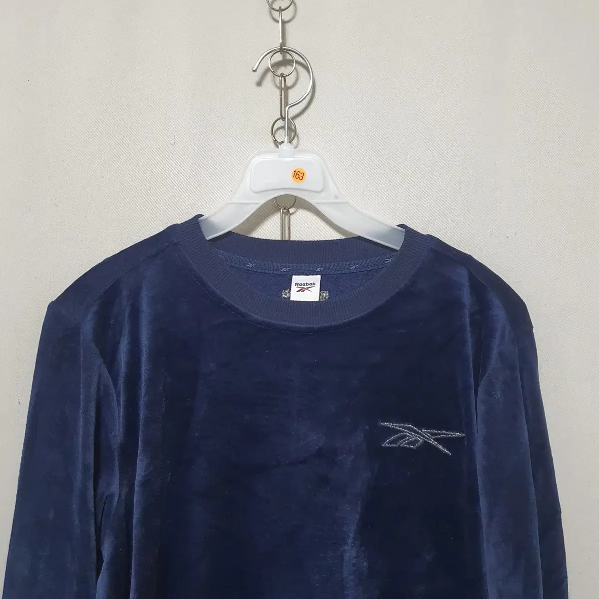 H-163 Reebok Men's Sweat Long Sleeve T-Shirt M 21 Years Old