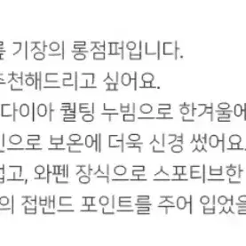 뽀글이점퍼 110호