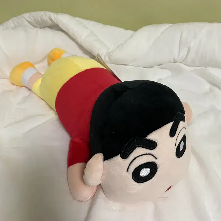 짱구 맹구 흰둥이 모찌 라잉 인형 30cm