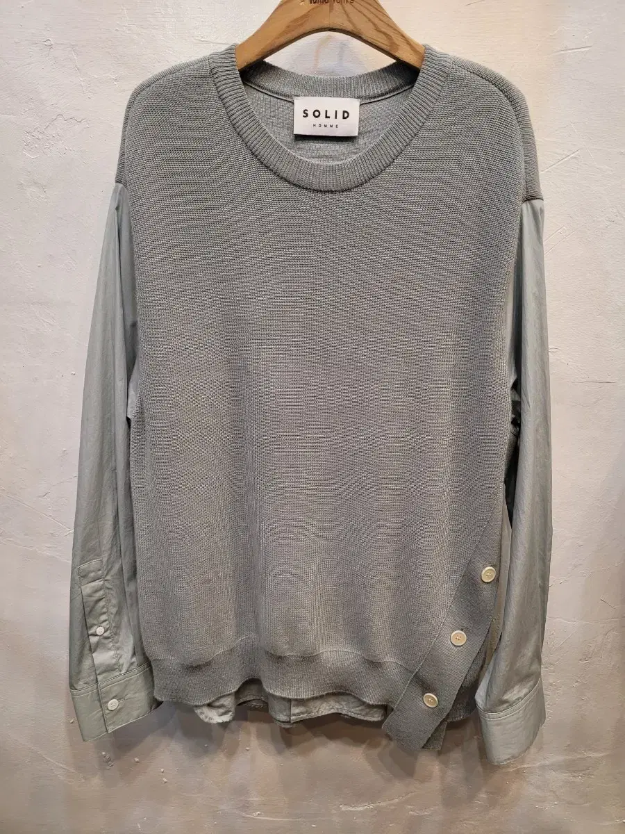 Solid Homme Knit Shirt (95)