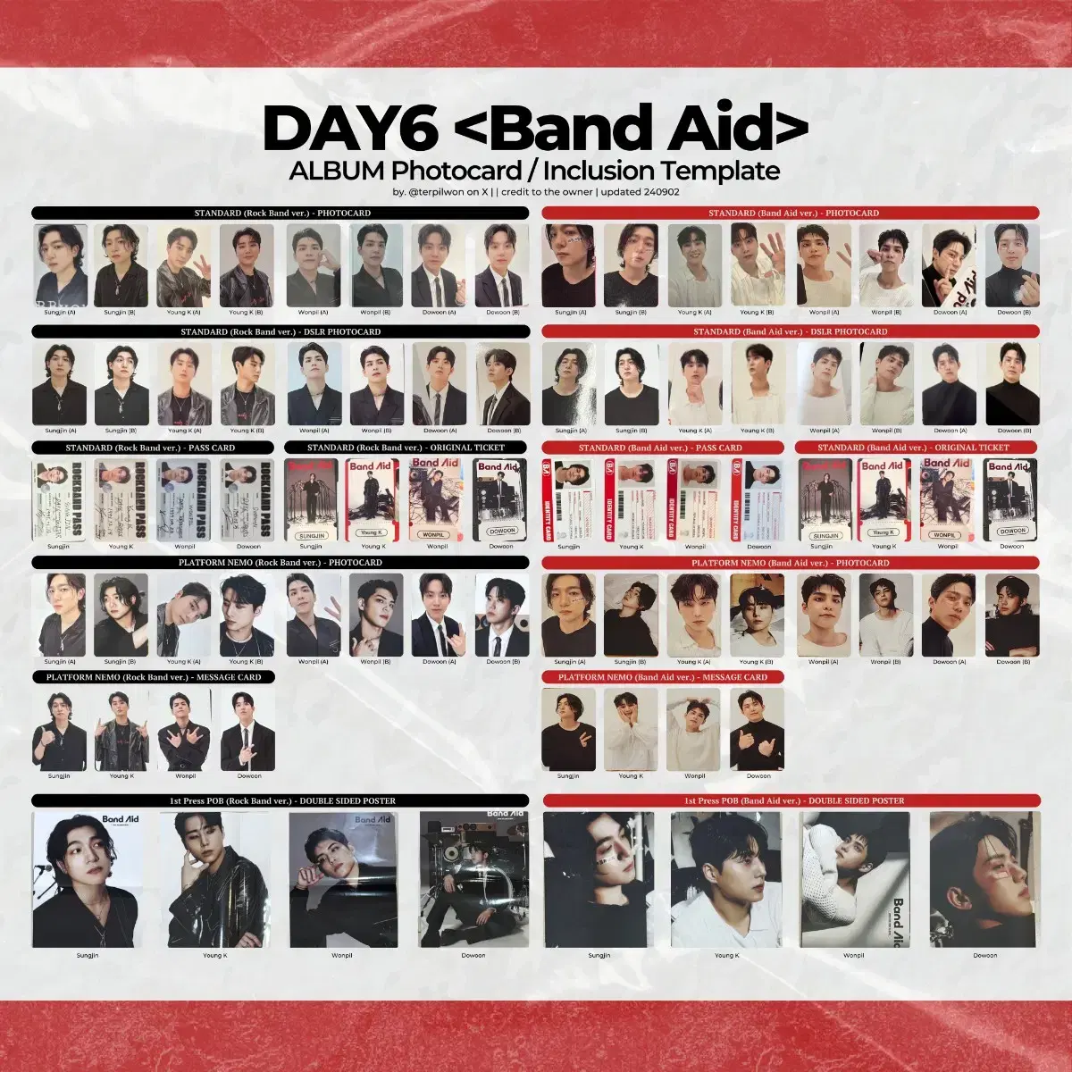 Day 6 Band Aid Photo Card