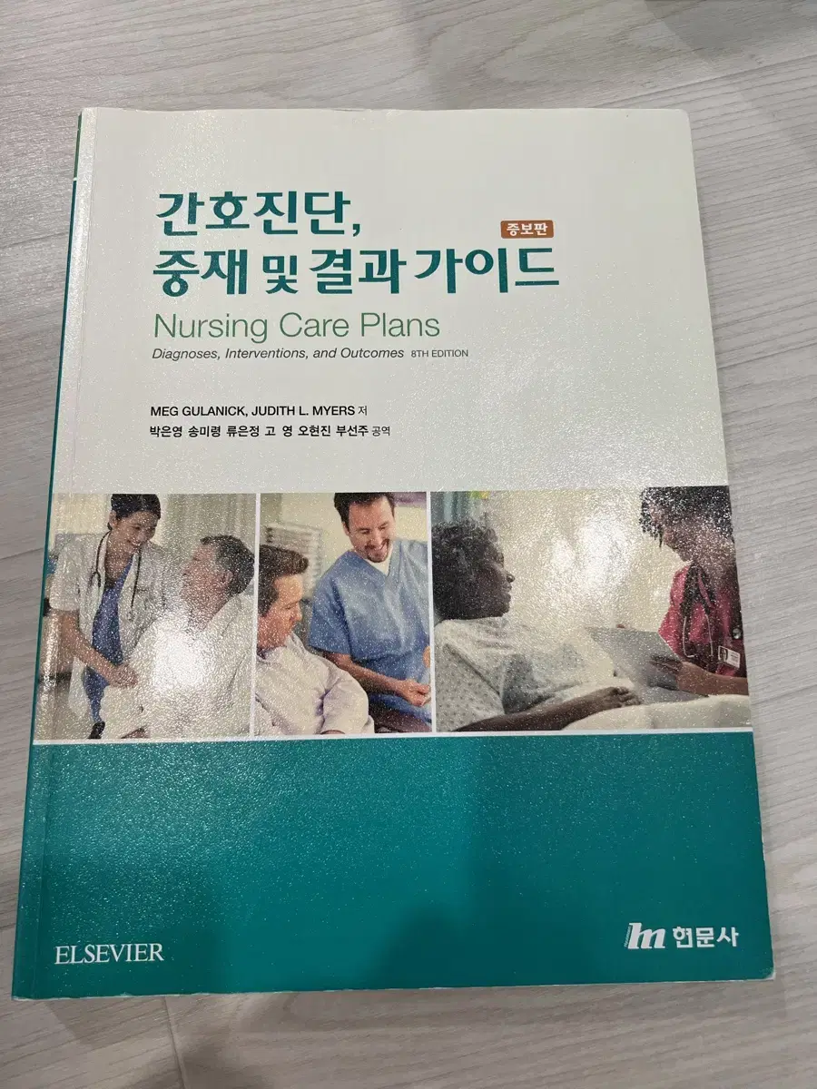 간호진단 중재 및 결과 가이드 (현문사)