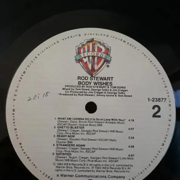 Rod Stewart 미국엘피 바이닐vinyl 수입lp Rocklp팝록