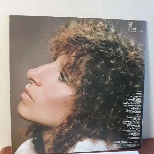 올드팝엘피 Barbra Streisand 바이닐vinyl Oldpoplp