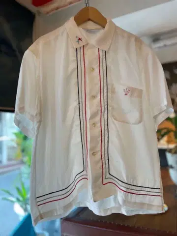 1950년대 볼링 셔츠 볼링 셔츠 M