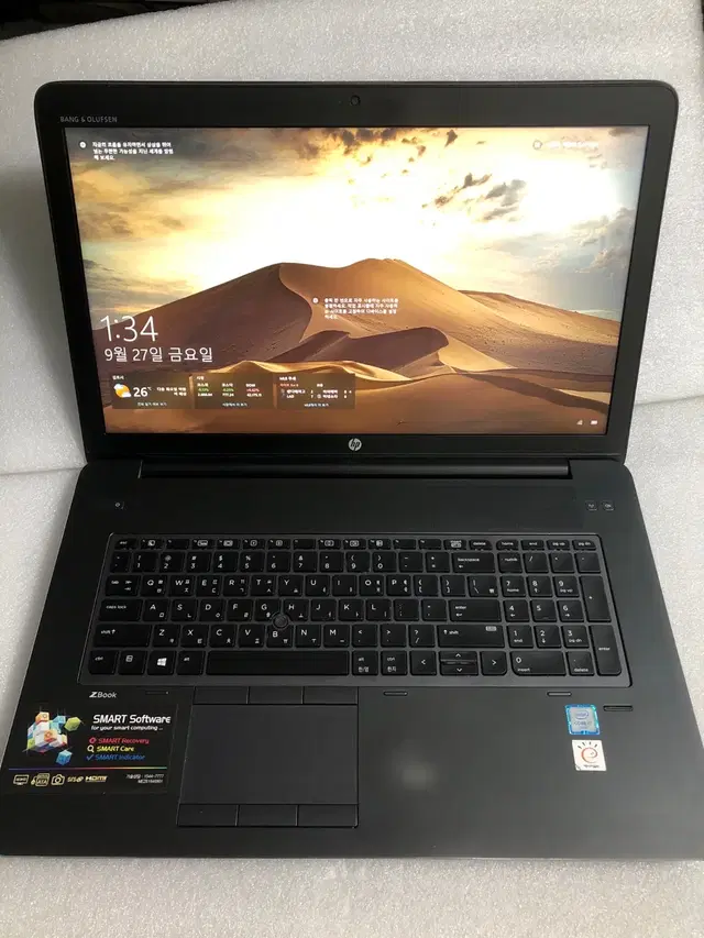 hp ZBook17  i7-6700/24/M.2 256G+1TB 17인치